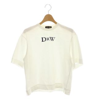 ドゥロワー(Drawer)のドゥロワー プリントエンブレムTEE Tシャツ カットソー 半袖 白 ホワイト(その他)