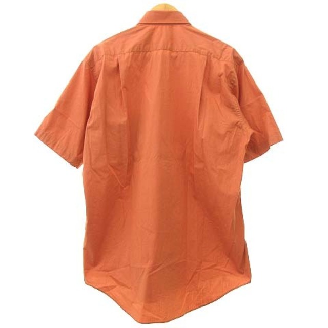 pierre cardin(ピエールカルダン)のPierre Cardinドレスシャツ 半袖 ヴィンテージ LL オレンジ メンズのトップス(シャツ)の商品写真