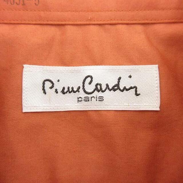 pierre cardin(ピエールカルダン)のPierre Cardinドレスシャツ 半袖 ヴィンテージ LL オレンジ メンズのトップス(シャツ)の商品写真