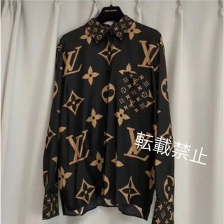 ルイヴィトン(LOUIS VUITTON)のルイヴィトン ミックスモノグラムマスキュリングシャツ シャツ 21SS 新作(シャツ/ブラウス(長袖/七分))