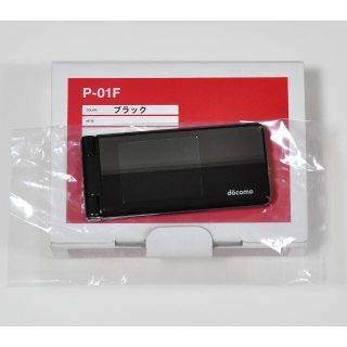 パナソニック(Panasonic)の新品未使用 P-01F ブラック FOMA ガラケー(携帯電話本体)