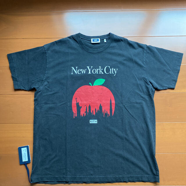 Kith Big Apple Vintage Tee Black