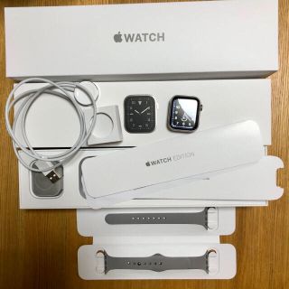 アップルウォッチ(Apple Watch)のApple Watch series5 Edition 40mm チタニウム(その他)