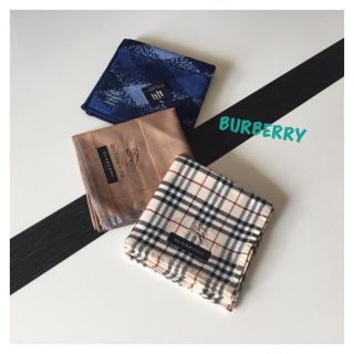 バーバリー(BURBERRY)のBURBERRY⭐ハンカチ タオルハンカチ セット メンズ(ハンカチ/ポケットチーフ)