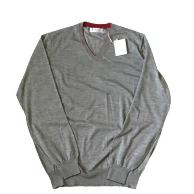 未使用ブルネロクチネリ ウールカシミヤセーターサイズM 未使用ブルネロクチネリ ウールカシミヤセーターサイズM