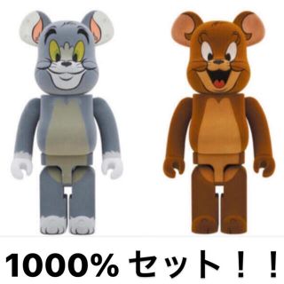 メディコムトイ(MEDICOM TOY)のBE@RBRICK TOM& JERRY フロッキーVer. 1000%(キャラクターグッズ)