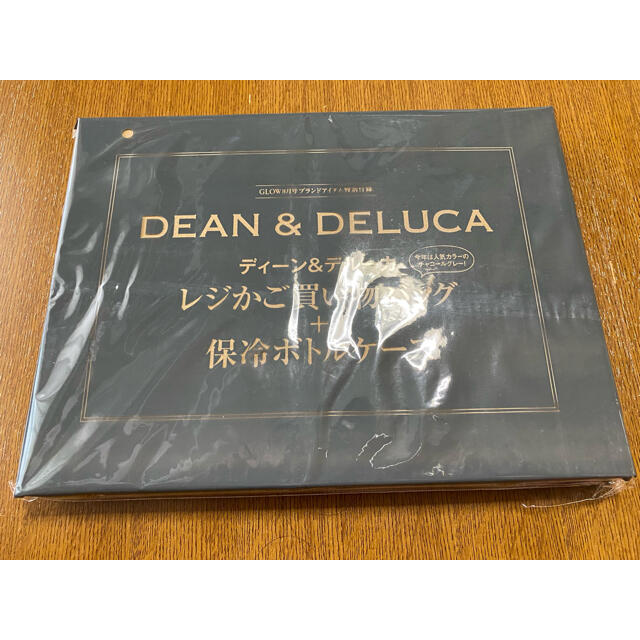 DEAN & DELUCA(ディーンアンドデルーカ)のDEAN & DELUCA レジかご買物バッグ GLOW 2021年8月号 付録 レディースのバッグ(エコバッグ)の商品写真