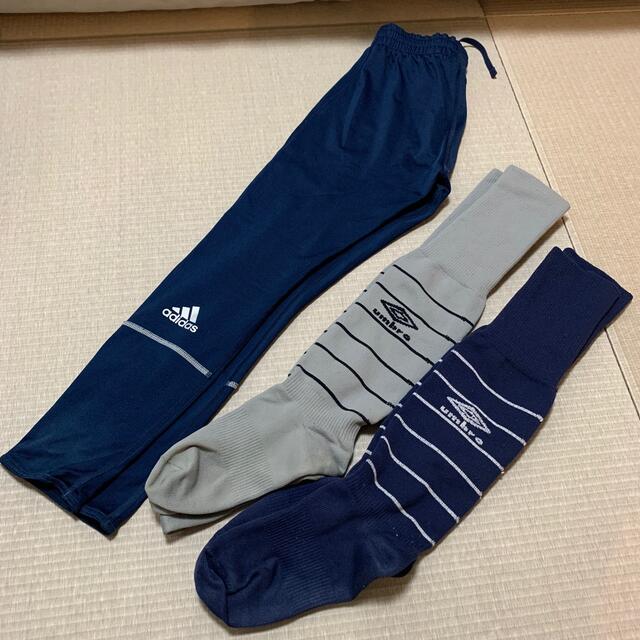 Adidas サッカー インナースパッツ140 とソックスの通販 By Ykkn0806 S Shop アディダスならラクマ