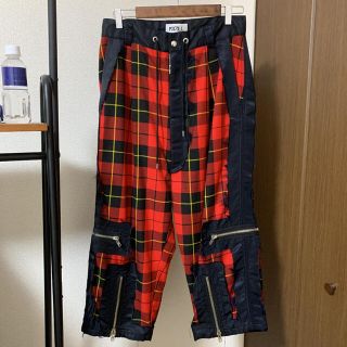 コムデギャルソン(COMME des GARCONS)の【KIDILL】キディルチェックパンツ(ワークパンツ/カーゴパンツ)