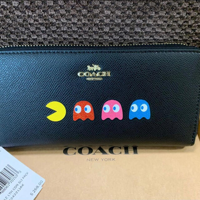 コーチ COACH 長財布 パックマン 限定 新品