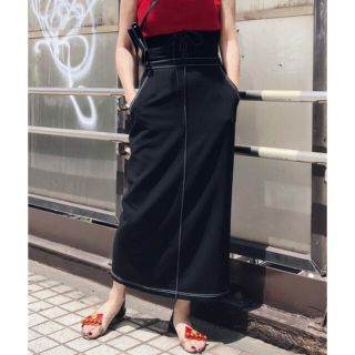 アメリヴィンテージ(Ameri VINTAGE)の《AMERI》LACE UP HIGH WAIST SKIRT(ロングスカート)