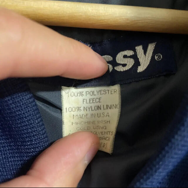 STUSSY(ステューシー)のOld STUSSY ハーフジップフリースジャケット アメリカ製 メンズのジャケット/アウター(その他)の商品写真