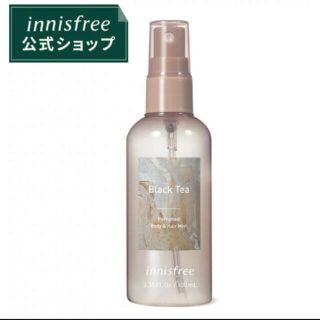 イニスフリー(Innisfree)のInnisfree イニスフリーパフュームド ボディ＆ヘアミスト ブラックティー(香水(女性用))