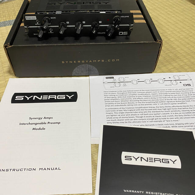 中古　SYNERGY AMPS FRIEDMAN DSモジュール　フリードマン 楽器のギター(ギターアンプ)の商品写真