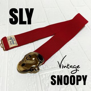 スライ(SLY)のSLY SNOOPY ゴムベルト 小物＊マウジー ジーナシス ザラ WEGO(ベルト)