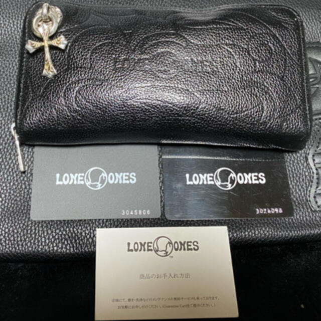 LONE-ONES クレーンホール付き  ロングウォレット　カスタム長財布