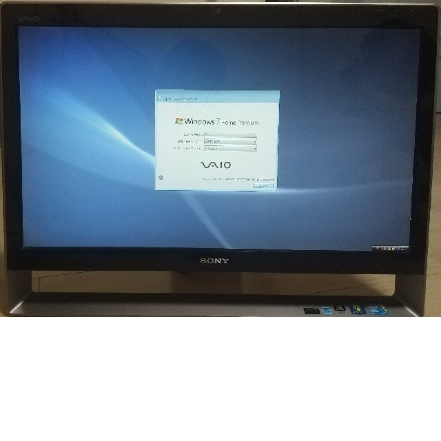 ソニー パソコン モニタ一体型 デスクPC バイオ VIAO | フリマアプリ ラクマ