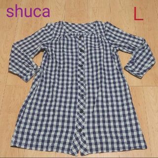 シュカ(shuca)のUSED　GLOBAL WORK　shuca　ワンピース　Ｌ(ひざ丈ワンピース)