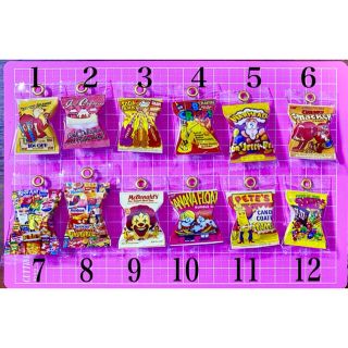 101アメリカンバックパッケージ　お菓子チャーム(各種パーツ)