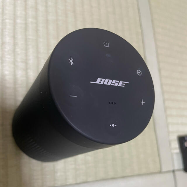 BOSE(ボーズ)のBOSE SOUNDLINK REVOLVE ブラック 2台 スマホ/家電/カメラのオーディオ機器(スピーカー)の商品写真