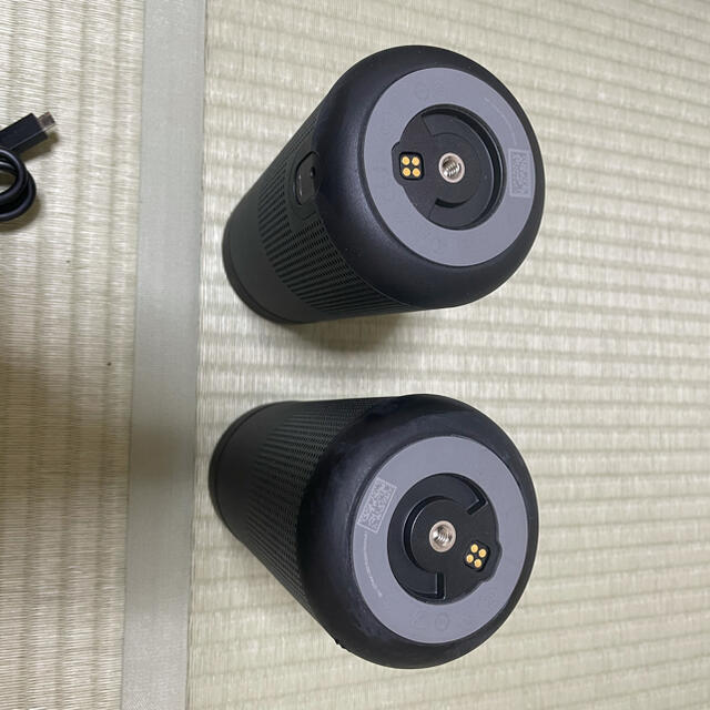 BOSE(ボーズ)のBOSE SOUNDLINK REVOLVE ブラック 2台 スマホ/家電/カメラのオーディオ機器(スピーカー)の商品写真