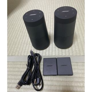 ボーズ(BOSE)のBOSE SOUNDLINK REVOLVE ブラック 2台(スピーカー)