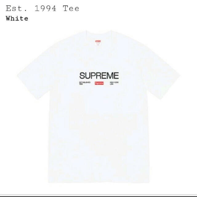 メンズsupreme est 1994 tee