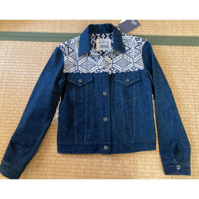 リーバイス　メイドアンドクラフテッド　フリンジデニムジャケット　Levi's