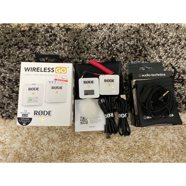RODE Wireless GO WIGO White 楽器のレコーディング/PA機器(マイク)の商品写真
