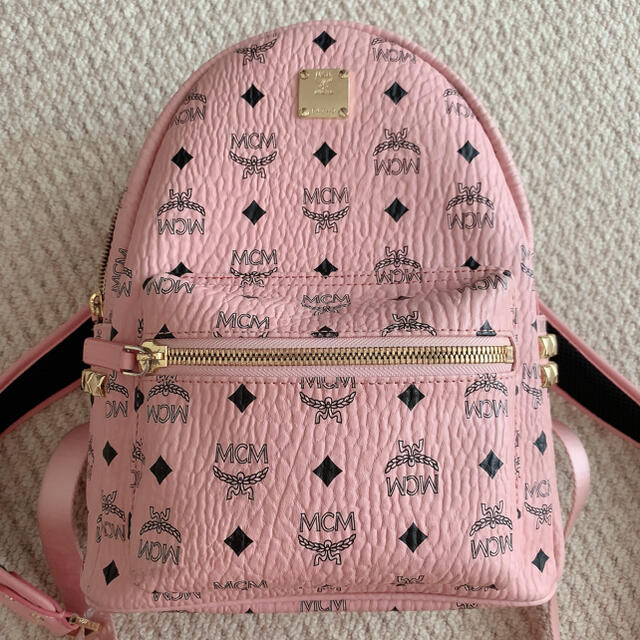 レディースMCM リュック ピンク