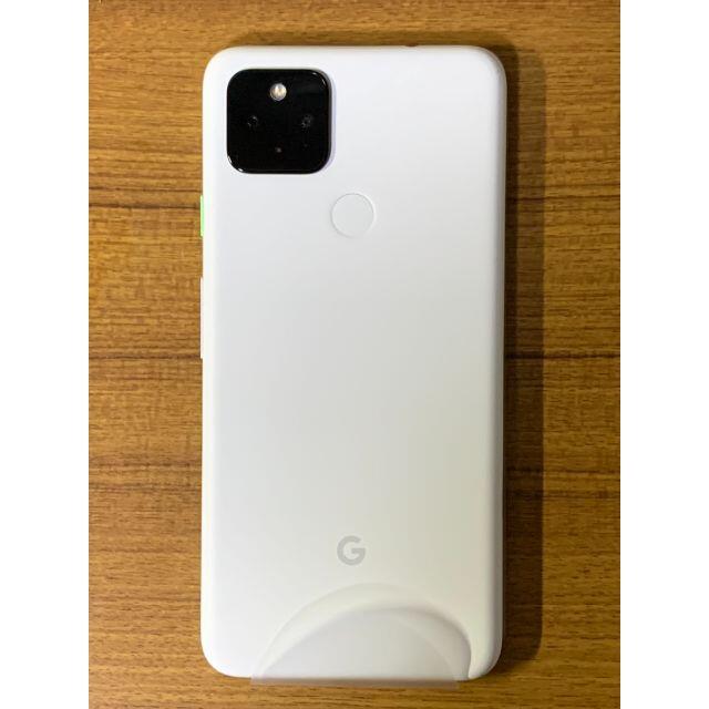 白 Google pixel 4a(5G) 新品未使用 SIMフリースマホ/家電/カメラ