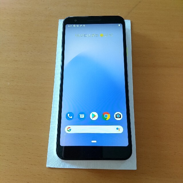 Google Pixel(グーグルピクセル)の【美品】Google Pixel3a SIMフリー スマホ/家電/カメラのスマートフォン/携帯電話(スマートフォン本体)の商品写真