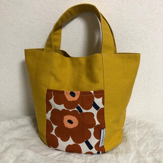 マリメッコmarimekko／VENJA TOTE BAG  レザーバッグ