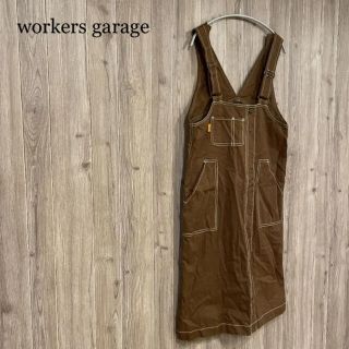 フリークスストア(FREAK'S STORE)の【workers garage】ワーク　ジャンスカ(ひざ丈ワンピース)