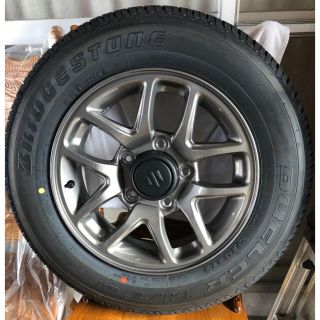 ブリヂストン(BRIDGESTONE)の新車外し スズキジムニーJB64 純正ホイールタイヤ＋スペアタイヤ(タイヤ・ホイールセット)