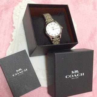 コーチ(COACH)のʚ꒰⑅正規品COACH腕時計⌚︎⑅꒱ɞ(腕時計)