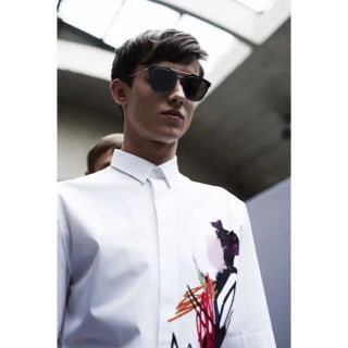 dior homme 15ss フラワーペイント スウェット