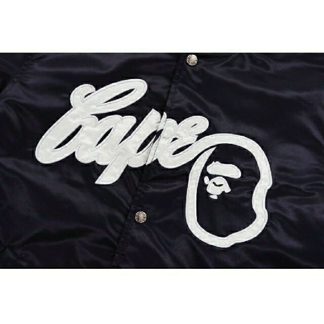 A BATHING APE(アベイシングエイプ)のA BATHING APE BAPE BASEBALL JACKET XLサイズ メンズのジャケット/アウター(スタジャン)の商品写真