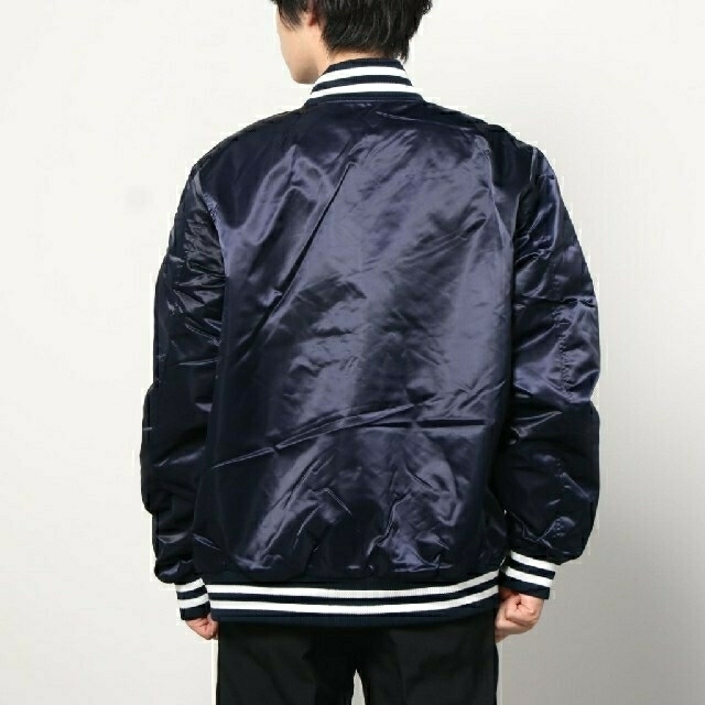 A BATHING APE(アベイシングエイプ)のA BATHING APE BAPE BASEBALL JACKET XLサイズ メンズのジャケット/アウター(スタジャン)の商品写真