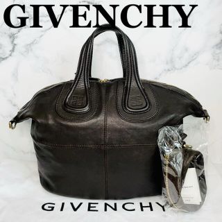 ジバンシィ(GIVENCHY)の✨極美品✨ジバンシー ナイチンゲール ハンドバッグ ブラウン(ショルダーバッグ)