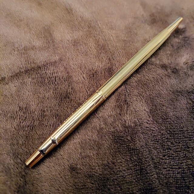 CARAN d'ACHE(カランダッシュ)のCARAN d'ACHE カランダッシュ エペ ボールペンGOLD PLATED インテリア/住まい/日用品の文房具(ペン/マーカー)の商品写真