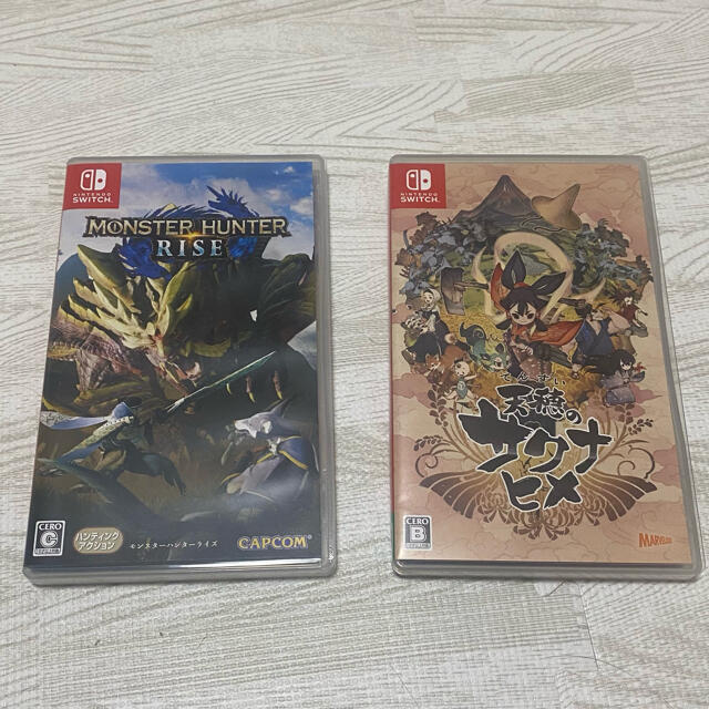 モンスターハンターライズ& 天穂のサクナヒメ Switchセット