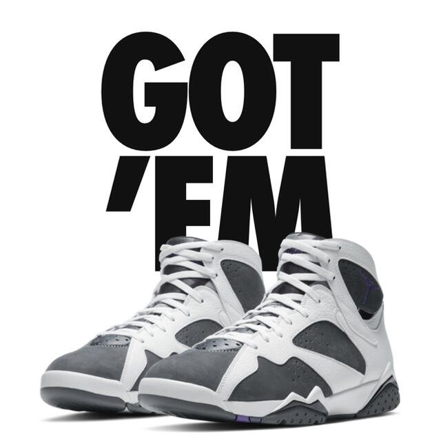 NIKE AIR JORDAN 7 RETRO "FLINT" 29.5cm靴/シューズ