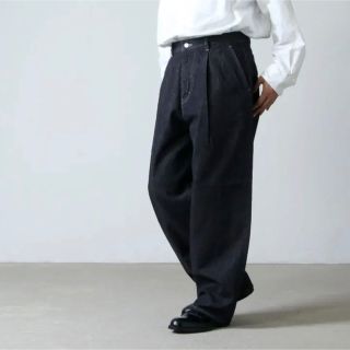 ワンエルディーケーセレクト(1LDK SELECT)のgraphpaper Colorfast Denim 2 Tuck Pants(デニム/ジーンズ)