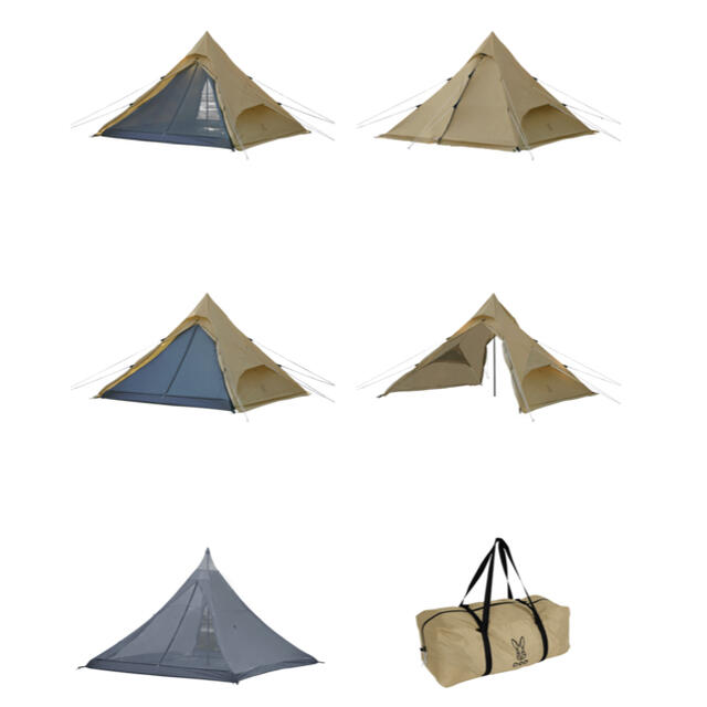 DOD ONEPOLE TENT RX ワンポールテントRX T6-817-TN テント/タープ