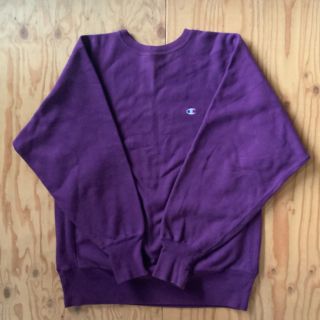 Champion - 美品 (90s champion )リバースウィーブ XL パープル 青目の ...