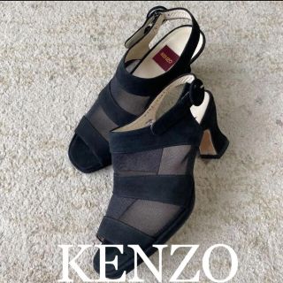 ケンゾー(KENZO)のケンゾー　KENZO シースルー　サンダル　ヒール　パンプス　23cm(サンダル)