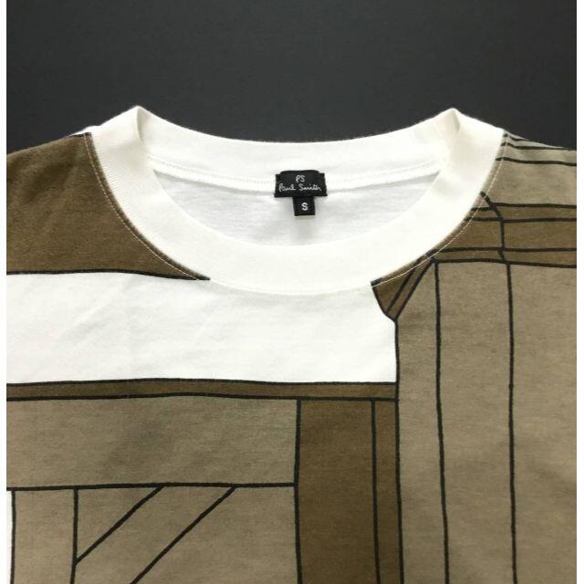 Paul Smith(ポールスミス)のPaulSmithポールスミスアールデコ画ロングスリーブカットソーサイズS メンズのトップス(Tシャツ/カットソー(七分/長袖))の商品写真