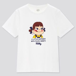 ジーユー(GU)の2020 秋冬 UT グラフィックTシャツ PEKO（半袖・レギュラーフィット）(Tシャツ(長袖/七分))