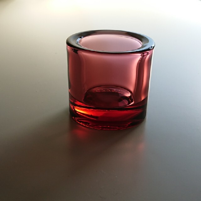 iittala kivi キビ 廃盤 レッドガーネット